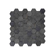 Parquet hexagon small grey 30x30 cm. ~