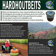 Hermadix Hardhoutbeits 463 DONKERGRIJS 2500ML ~