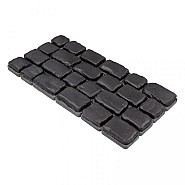 Courtstones Natural Basalt 21,5/18,5/16,5/14,5/13,5x12,9x6 cm. ~