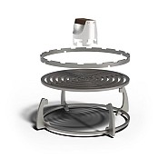 Seare grillset ø48x14 cm. Staal ~