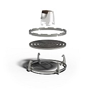 Seare grillset ø35x9 cm. Staal ~