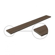 Exadeck Teak plint 60x9 cm. ~