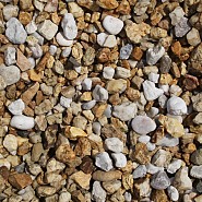 Taunus kwarts geel 6-12 mm mini bag (ca. 0,5 m3) ~