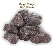 Belge Rouge brokjes 60-100 mm. - 0,25 m³ BigBag á 350 kg. ~