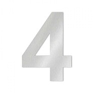 Heibi Huisnummer RVS nr. 4 MIDI XL OP=OP