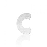 Heibi Letter C RVS 8x7,5 cm. ~