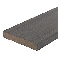 WPC Fiberdeck Premium kantplank SE massief Dark Grey 23x138 mm. L=300 cm. ~