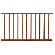 Bangkirai Spijlen hek 100x180