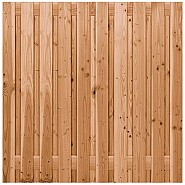 Scherm Coloured Wood Geschaafd 21 planks 180x180 ~