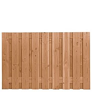 Scherm Coloured Wood Ruw 19 planks 130x180 ~