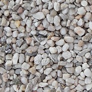 Wit kwarts grind 8-12 mm. - 0,7 m³ BigBag á 1000 kg. ~