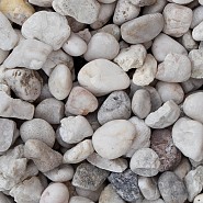 Wit kwarts grind 12-16 mm. - 0,7 m³ BigBag á 1000 kg. ~