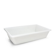 Opvangbak 50x34x12 cm wit ~