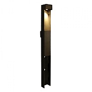 Tuinpaal Pro+ padverlichting, schemerschakelaar en Niko New Hydro stopcontact, zwart