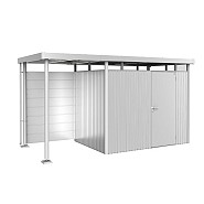 Achterwand voor zijdak  S Gr. H2-H5  zilver metallic ~