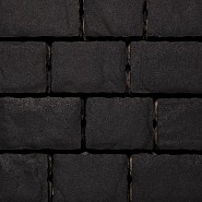 Via Corio Black lineair verband MF x8 cm. 12 mm. voeg ~