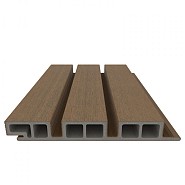 NTW wand Castellation 50 profiel UH58 Teak 2,5x19,6x290 cm.(wb 185 mm.) ~