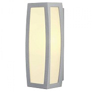 MERIDIAN BOX zilvergrijs 1xE27, met bewegingssensor (uitlopend 2025) ~