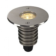 DASAR 92 LED HV rond edelstaal 1xLED 3000K ~