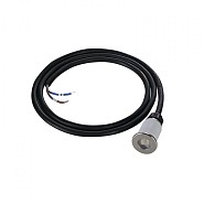 DASAR MINI 37 rond edelstaal 1xLED 3000K ~