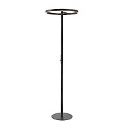 ONE STRAIGHT FL zwart 1xLED 2700/3000K ~