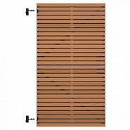 Thermovision Ayous geschaafd latten deur op verstelbaar frame. horizontaal. 178x99 cm ~