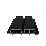 NTW wand Castellation Pro65 3,3x18x390 cm. UH130 Ebony zwart (wb 150 mm.) ~