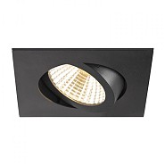 NEW TRIA UNIVERSAL 68 DL vierk zwart 1xLED CCT 38° ~