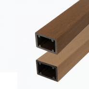 WEO Brise soleil Teak E-klasse 42x60 mm. L390 cm. ~