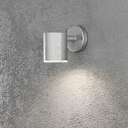 Ull PowerLED 230V wandarmatuur neerwaarts 15.5cm, vandalismebestendig, 1x 8W ~
