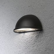 Torino 230V wandarmatuur flush kwartrond, 20x10cm, E14 max 25W ~