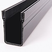 Gardendrain PVC losse goot 100x6,5x10 cm. ~