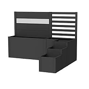 Alu-T-Profiel MINI DaVinci donkergrijs metallic ~