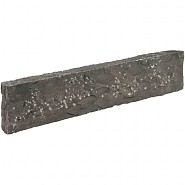 Vietnamese basalt opsluitband bekapt 100x20x6 cm. ~