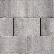 Betontegel donkergrijs gemeleerd 30x20x6 cm. ~