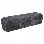 Garden Wall Black getrommeld 60x15x15 cm. ~