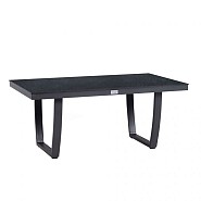 Valencia Table Trespa Graphite 105x60x45 cm. ~