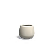 Ronde bolle polyester bloembak