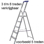 Maxall huishoudtrap 7 treden Basic Line ~