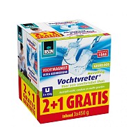 Vochtvreter® navul magneet 450g naturel 2 + 1 GRATIS # ~
