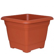 Bloempot Nora 58x58cm terracotta ~