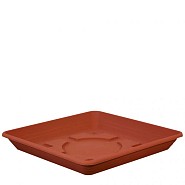 Onderzetter Nora 40x40cm terracotta ~