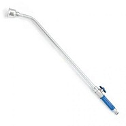 Sproeilans aluminium 90 cm met broes ~