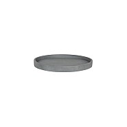 Saucer Round Grey