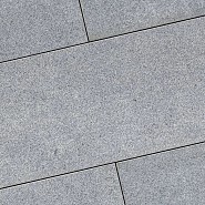Donker grijs graniet G654 gevlamd 100x100x3 cm. ~