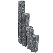 Donker grijs graniet G654 palissade bekapt 30x12x12 cm. ~