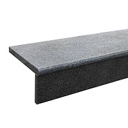 Traptrede opstap Pacific Black 100x35x3 cm. ~