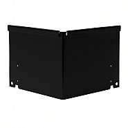 Zwart gecoate inwendige hoek Single / Flex