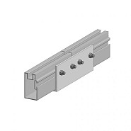 Koppelstuk t.b.v. balk 40x75 mm hoog