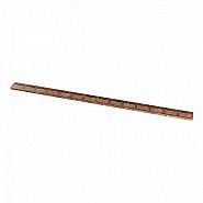Design Drain CorTen Line Straight rooster 120 cm. 2 st. ~